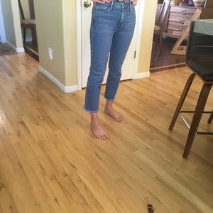 Parker Smith Straight Leg Crop Jeans